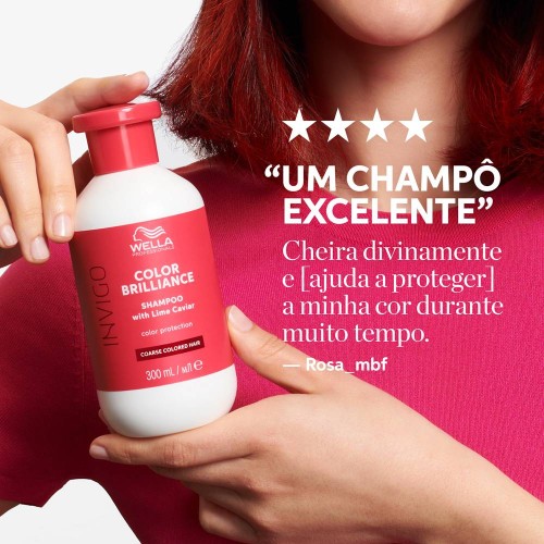 Wella Invigo Color Brilliance Shampoo for Thick Hair 300ml