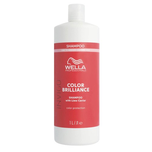 Wella Invigo Color Brilliance Shampoo for Fine Hair 1000ml
