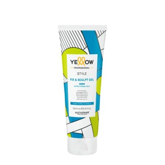 Yellow Professional Style Fix & Sculpt Extreme Hold Gel 250ml