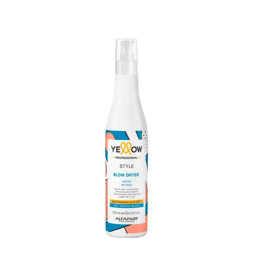 Yellow Professional Style Blow Dryer Pre-Styling Cream 250ml
