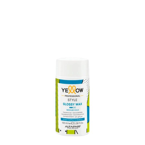 Yellow Professional Style Brilliant Fluid Wax 100ml