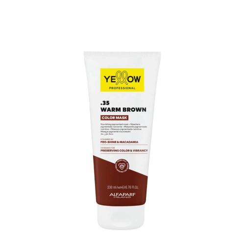 Yellow Professional Color Care Mask .35 Warm Brown 200ml