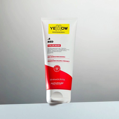 Yellow Professional Color Care Mask .6 Red 200ml