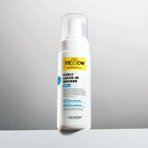 Yellow Professional Curls Leave-In Mousse Hydrating 160ml