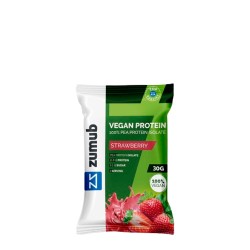 Zumub Vegan Pea Protein Strawberry Flavour 30g
