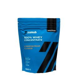 Zumub 100% Whey Concentrate Cookies and Cream 500g