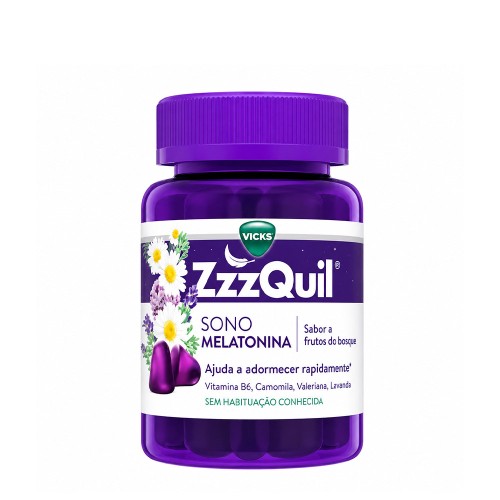 ZzzQuil Sono Melatonin Berry Flavour 60 Gummies
