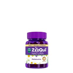 ZzzQuil Natura Melatonin Mango and Banana 30 gummies